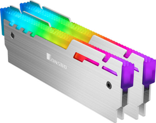 Jonsbo NC-3 ARGB Speichermodul Kühlkörper/Radiator Silber