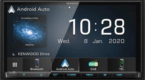 Kenwood DMX7520DABS Schwarz 200 W Bluetooth