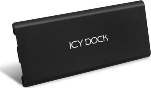 Icy Dock MB861U31-1M2B Speicherlaufwerksgehäuse SSD-Gehäuse Schwarz M.2