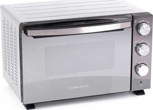 Rommelsbacher BGS 1500 Grillofen 30 l Schwarz, Silber Grill