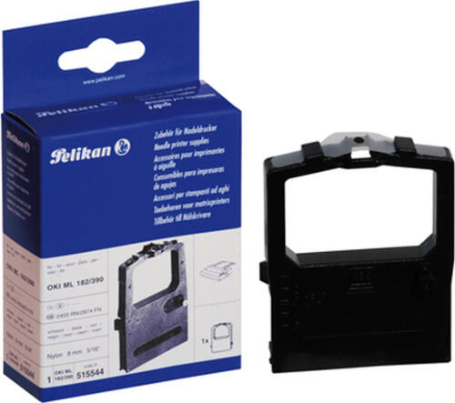 Pelikan Ribbon for Oki ML 182/390 Nylon Black Farbband