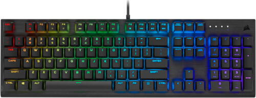 Corsair K60 RGB PRO Mechanical Gaming Tastatur USB QWERTZ Deutsch Schwarz