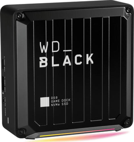 Western Digital D50 Kabelgebunden Thunderbolt 3 Schwarz