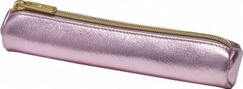 Herlitz 50033300 Etui Weiches Federmäppchen Leder, Synthetisch Pink