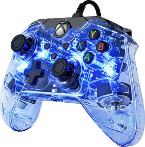 PDP Afterglow Schwarz, Blau, Transparent USB Gamepad Analog / Digital Xbox One, Xbox Series S, Xbox Series X