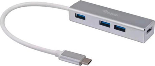 Equip 128958 Schnittstellen-Hub USB 3.2 Gen 1 (3.1 Gen 1) Type-C 5000 Mbit/s Silber