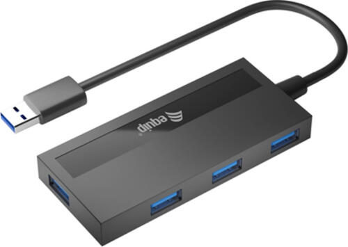 Equip 4-Port-USB 3.0-Hub und Adapter für USB-C