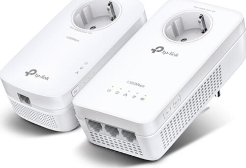 TP-Link AV1300-AC1200-Gigabit-WLAN-Powerline-KIT mit Steckdose