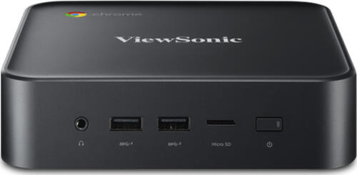 Viewsonic NMP760 PC/Workstation Intel Celeron 5205U 8 GB DDR4-SDRAM 64 GB eMMC ChromeOS Mini PC Mini-PC Schwarz