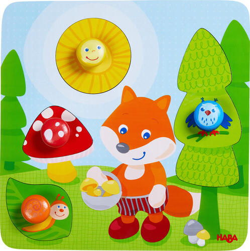 HABA Fox Rahmen-Puzzle 4 Stück(e) Kunst