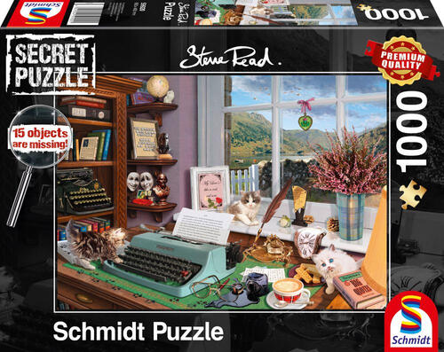 Schmidt Spiele Steve Read: Am Schreibtisch