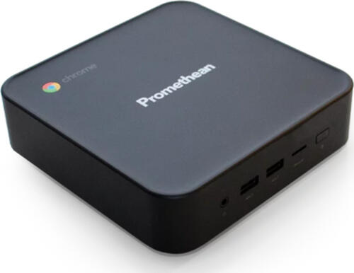 Promethean Chromebox Intel Celeron 5205U 4 GB DDR4-SDRAM 128 GB SSD ChromeOS Mini PC Mini-PC Schwarz