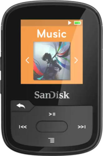 SanDisk Ultrastar Clip Sport MP3 Spieler 32 GB Schwarz