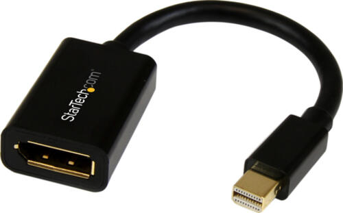 StarTech.com Mini DisplayPort auf DisplayPort Adapter - 4K x 2K UHD Video - Mini DP auf DP Konverter - Mini DisplayPort auf DisplayPort 1.2 Adapter - mDP PC/Computer auf DP Monitor