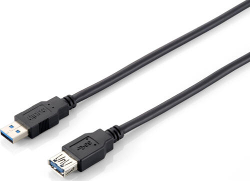 Equip 128398 USB Kabel USB 3.2 Gen 1 (3.1 Gen 1) 2 m USB A Schwarz