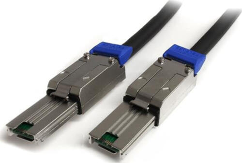 StarTech.com 1m externes Mini SAS Kabel SFF-8088 auf SFF 8088 - Serial Attached SCSI Stecker/Stecker