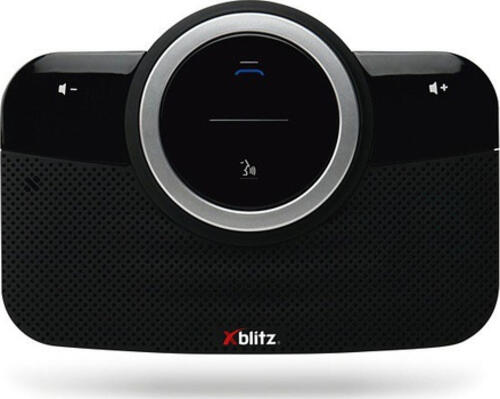 Xblitz X1000 Freisprecheinrichtung Handy Bluetooth Schwarz, Silber