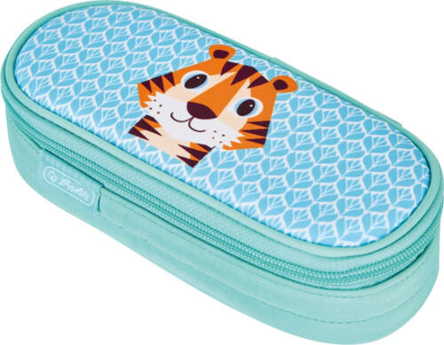 Herlitz 50038954 Etui Weiches Federmäppchen Polyester Blau, Grün