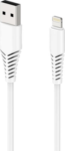 2GO 797288 Lightning-Kabel 1 m Weiß