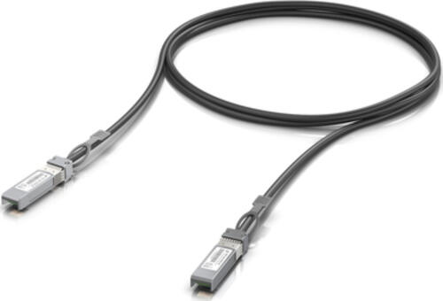 Ubiquiti UACC-DAC-SFP28-1M InfiniBand/Glasfaserkabel Schwarz