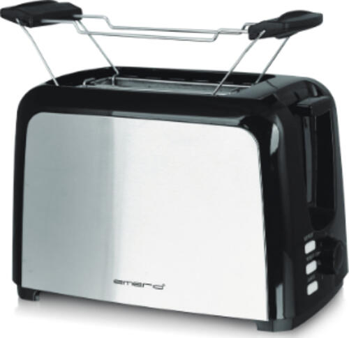 Emerio TO-123924 Toaster 7 2 Scheibe(n) 750 W Schwarz, Edelstahl